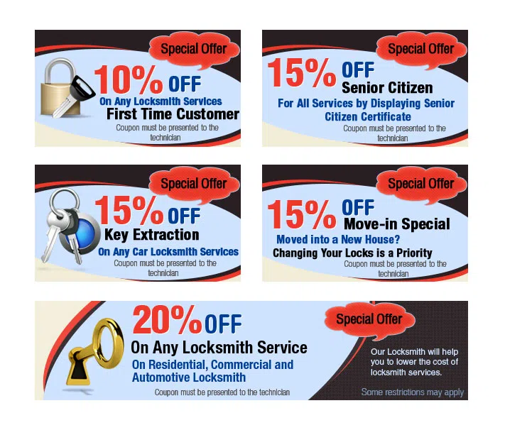 Chicago Heights IL Locksmith Store Chicago Heights, IL 708-538-8179 - coupon2-set-five